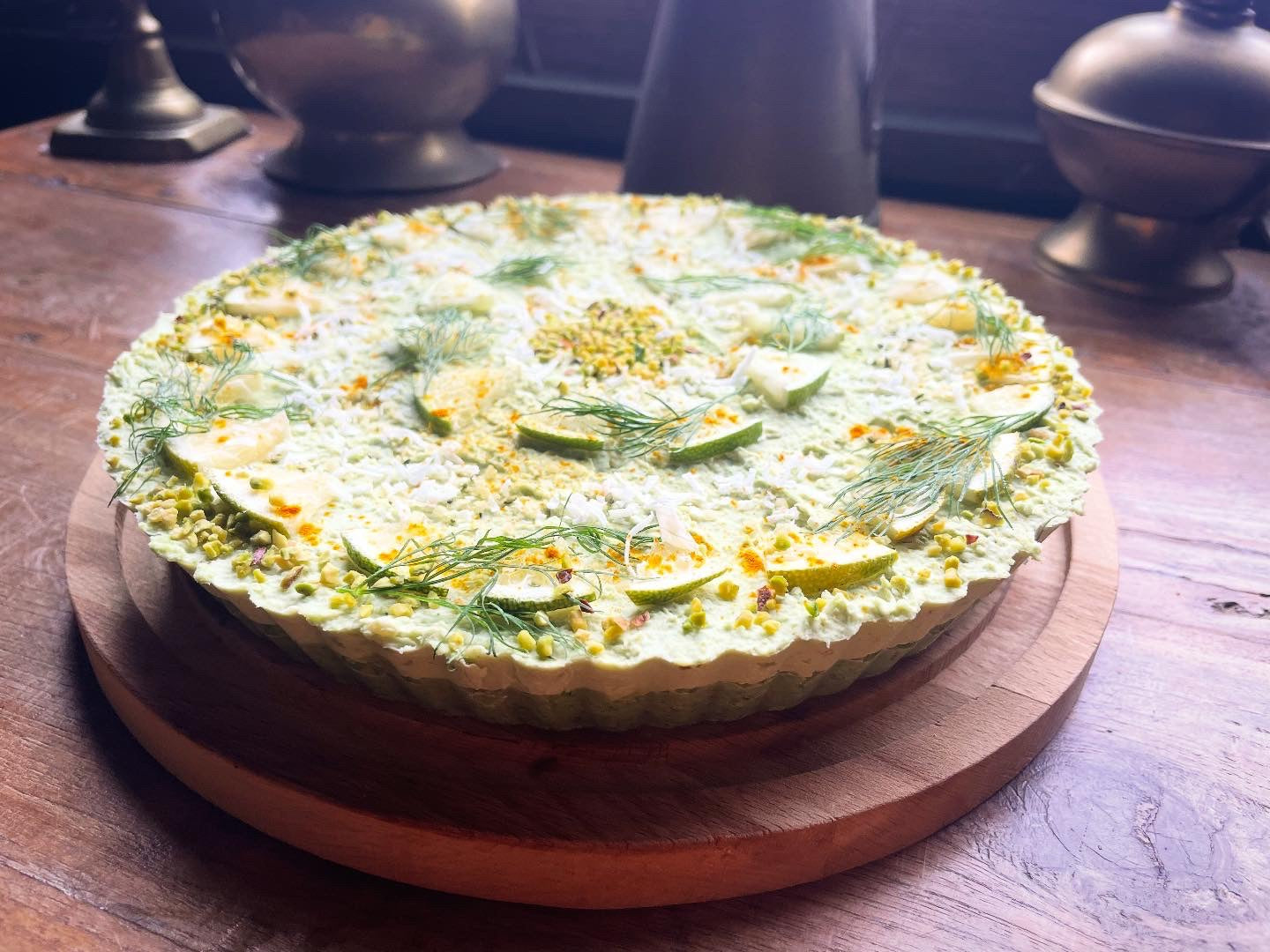 Green&Green / スピナッチ（ほうれん草）とライムのローケーキ